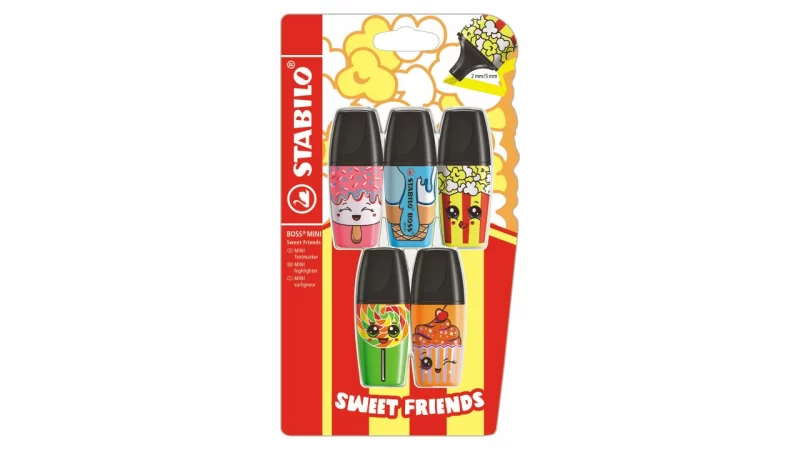 STABILO Boss Mini Sweet Friends 5st