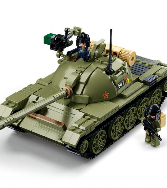 Sluban - Medium Tank (MBT) 3 In 1