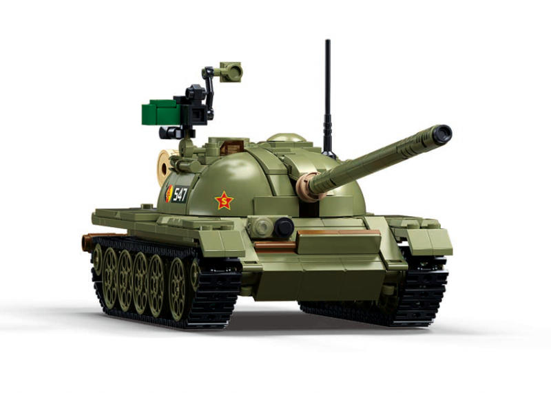Sluban - Medium Tank (MBT) 3 In 1