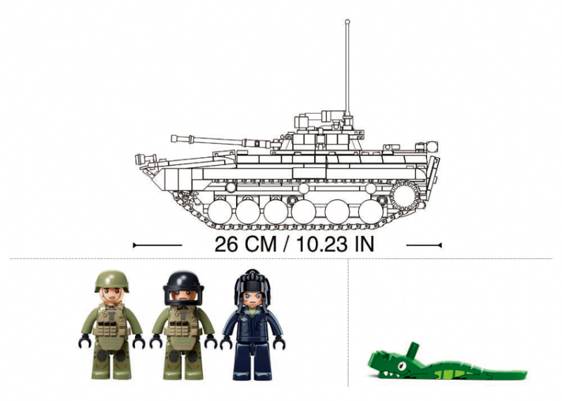 Sluban - BMP infanterie gevechtsvoertuig