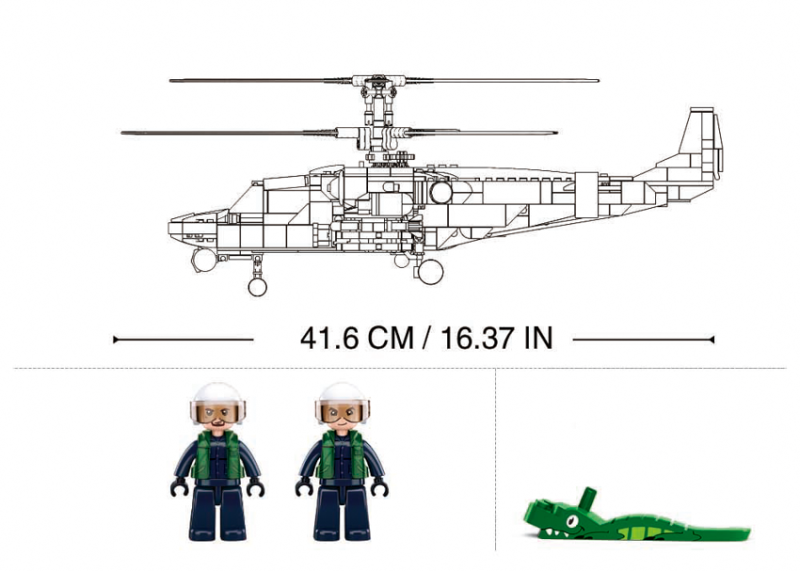 Sluban - KA-52S Gevechtshelikopter