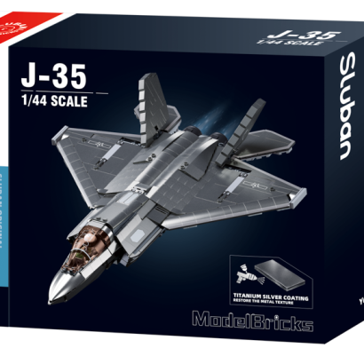 Sluban - J-35S Stealth Aircraft Metal Coating Version