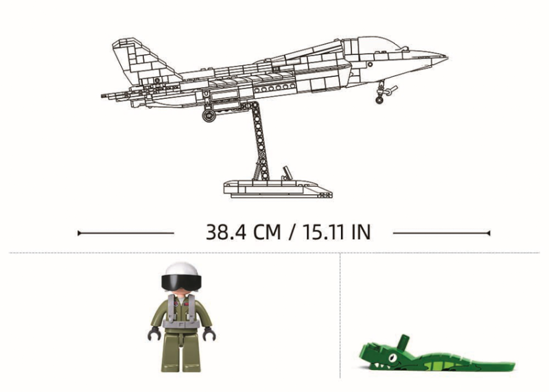 Sluban - J-35S Stealth Aircraft Metal Coating Version