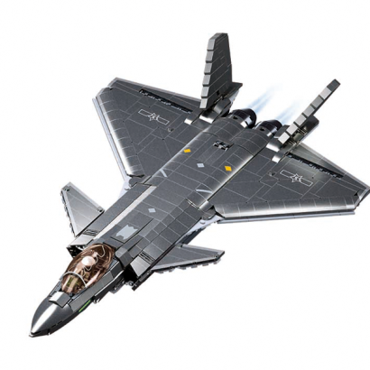 Sluban - J20SS Stealth Aircraft Metal