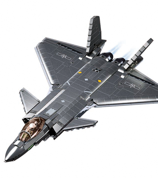 Sluban - J20SS Stealth Aircraft Metal