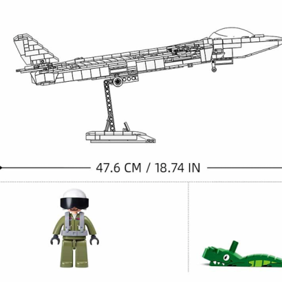 Sluban - J20SS Stealth Aircraft Metal