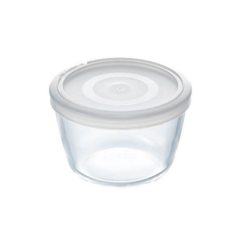 Pyrex Cook AND Store ronde schaal met deksel 16x11 cm