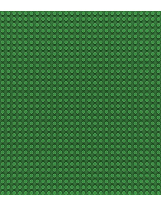 Sluban Bricks Base - Basisplaat 32 x 32 Groen
