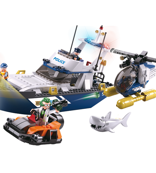 Sluban Politie Boot